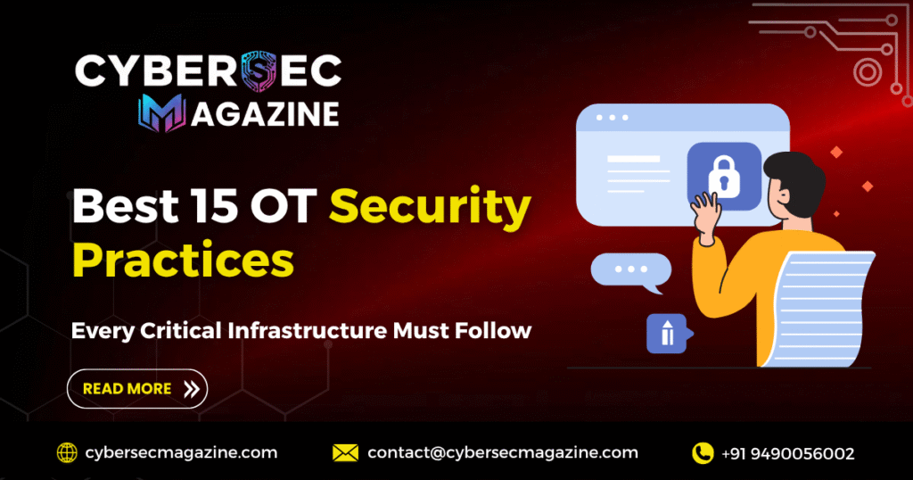 OT Security Practices Every Critical Infrastructure Must Follow