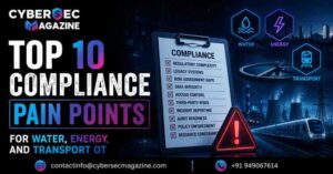 Top 10 Compliance Pain Points for Water, Energy, and Transport OT
