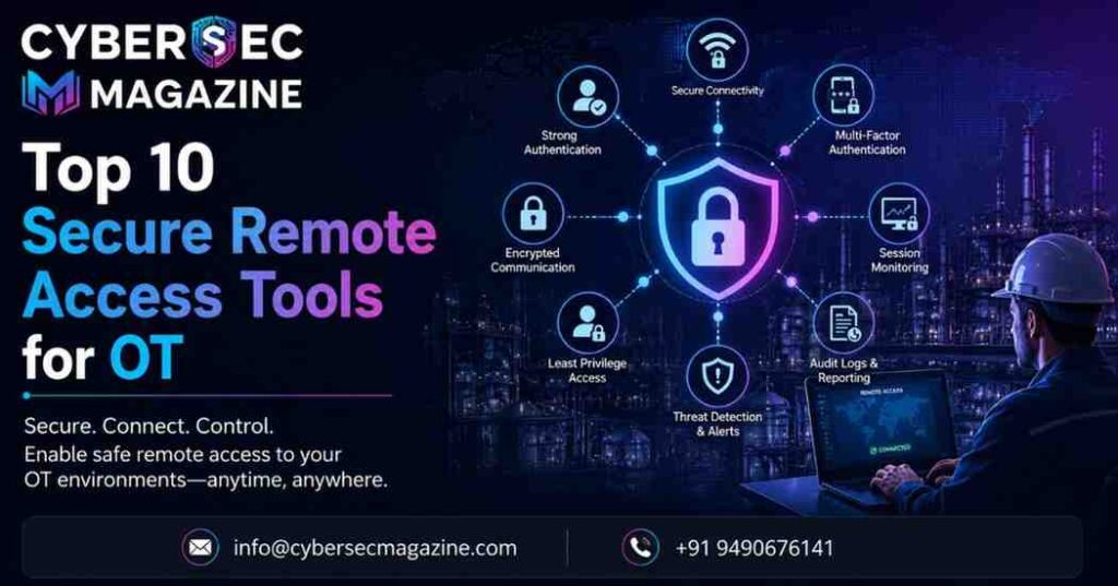 Top 10 Secure Remote Access Tools for OT