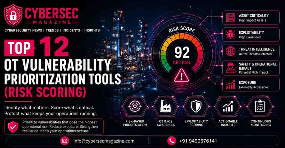 Top 12 OT Vulnerability Prioritization Tools (Risk Scoring)