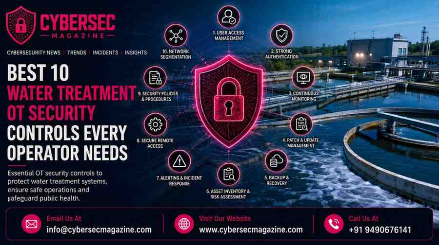 Best 10 Water Treatment OT Security Controls Every Operator Needs