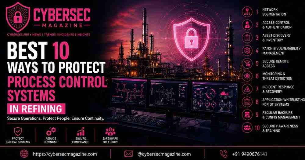 Best 10 Ways to Protect Process Control Systems in Refining
