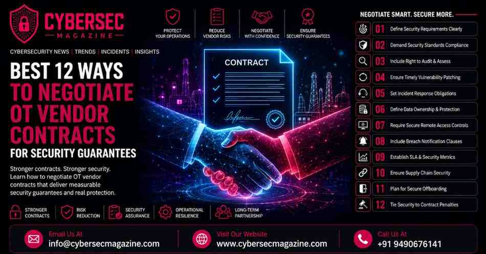 Best 12 Ways to Negotiate OT Vendor Contracts for Security Guarantees