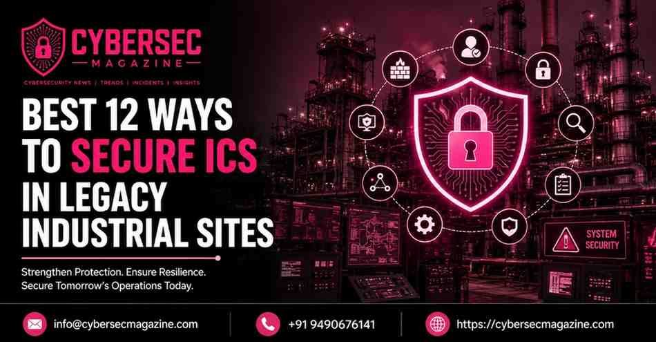 Best 12 Ways to Secure ICS in Legacy Industrial Sites