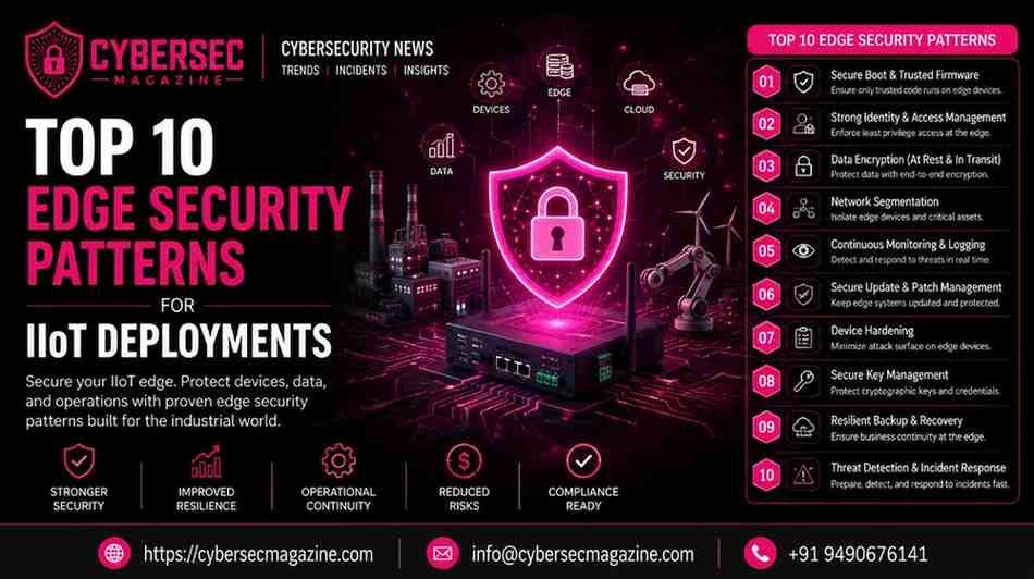 Top 10 Edge Security Patterns for IIoT Deployments
