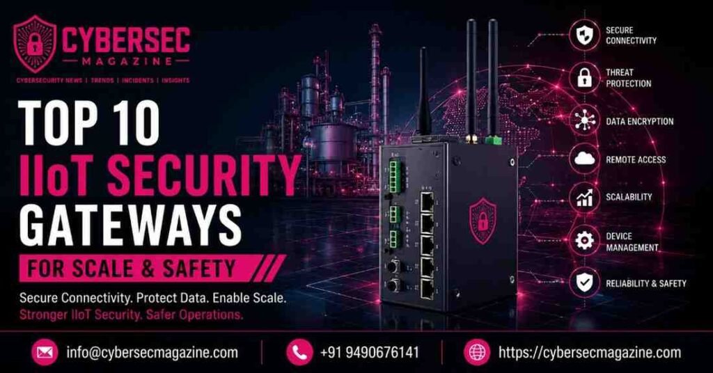 Top 10 IIoT Security Gateways for Scale & Safety