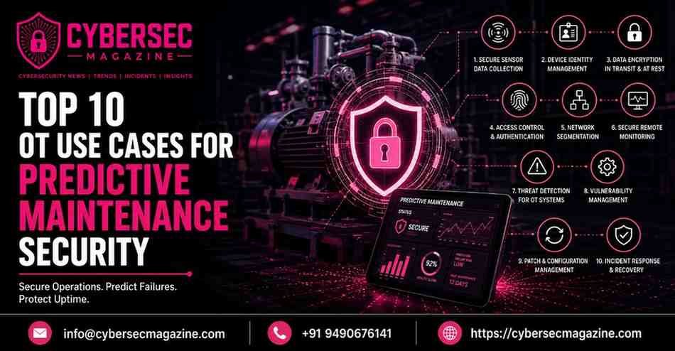 Top 10 OT Use Cases for Predictive Maintenance Security