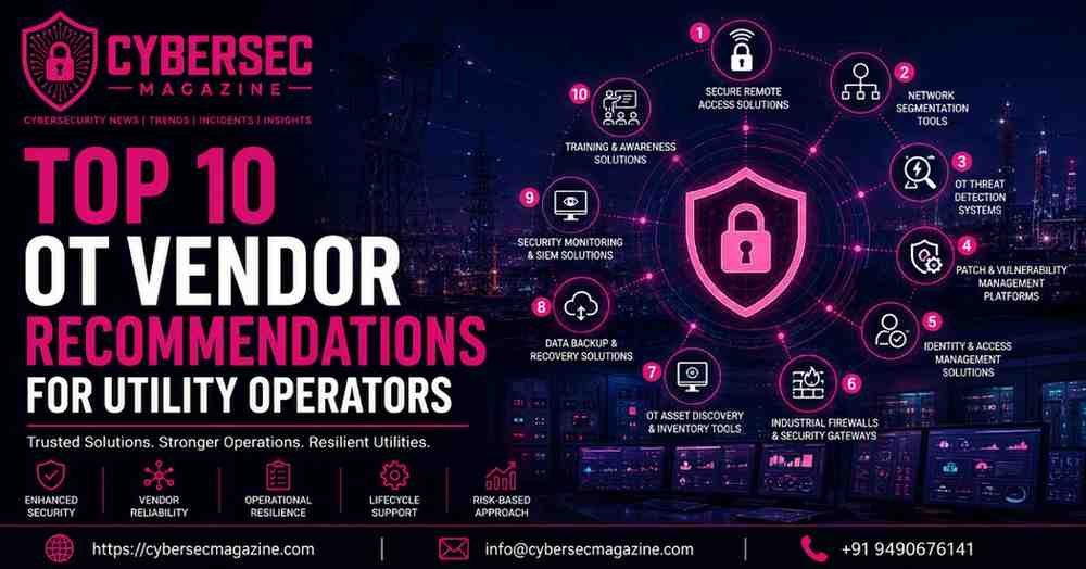 Top 10 OT Vendor Recommendations for Utility Operators